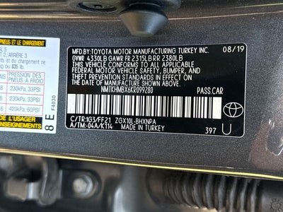 2019 Toyota C-HR XLE