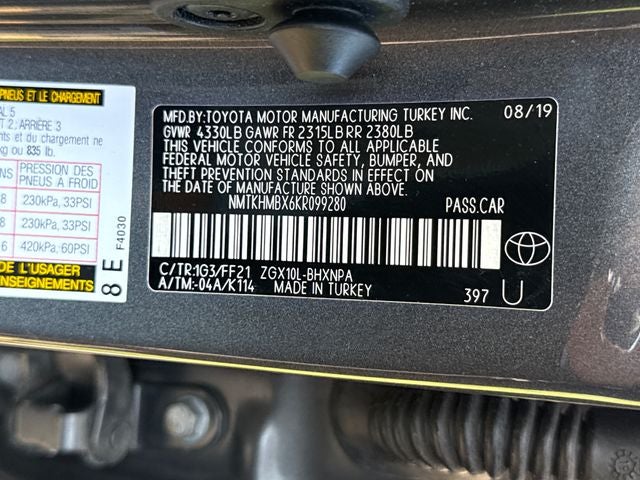 2019 Toyota C-HR XLE