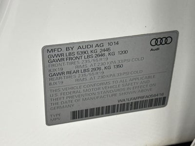 2015 Audi Q5 2.0T Premium Plus quattro
