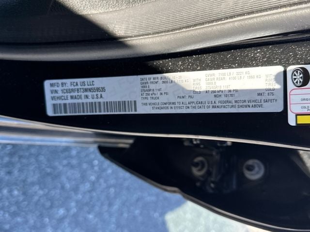 2021 RAM 1500 Big Horn/Lone Star