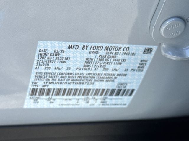 2026 Ford Explorer Platinum