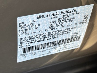 2026 Ford Explorer ST-Line