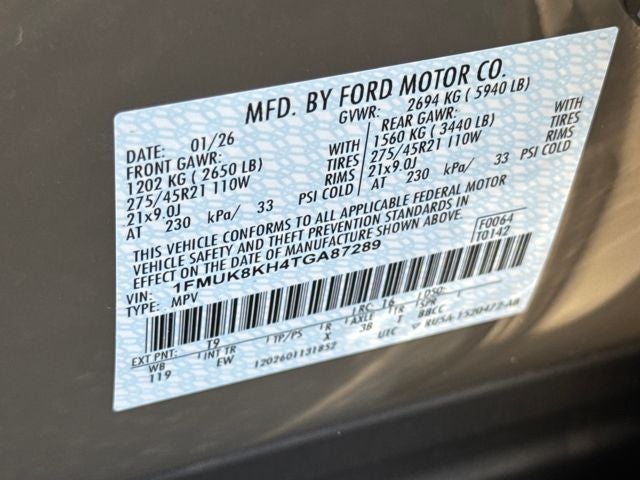 2026 Ford Explorer ST-Line