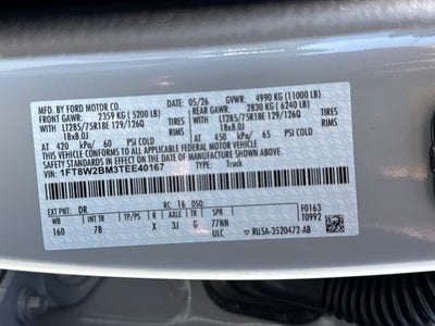 2026 Ford F-250SD Platinum