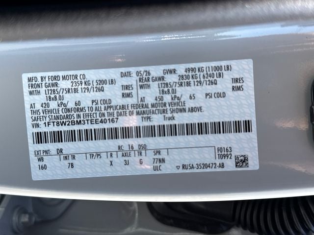 2026 Ford F-250SD Platinum