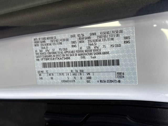 2026 Ford Transit-250 Base