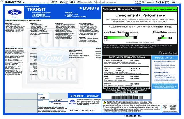 2023 Ford Transit-250 Base