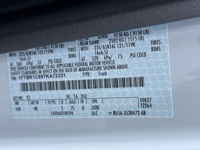 2026 Ford Transit-250 Base