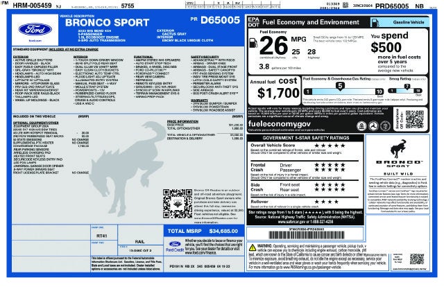 2023 Ford Bronco Sport Big Bend