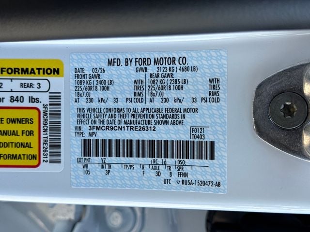 2026 Ford Bronco Sport Outer Banks