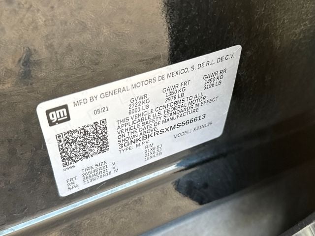 2021 Chevrolet Blazer RS