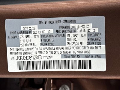 2025 Mazda Mazda CX-70 3.3 Turbo Premium