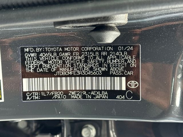 2024 Toyota Corolla Hybrid LE