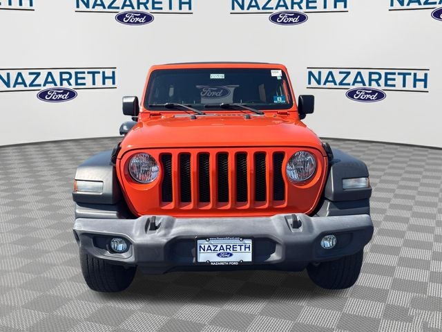 Used 2018 Jeep All-New Wrangler Unlimited Sport S with VIN 1C4HJXDG7JW255694 for sale in Nazareth, PA