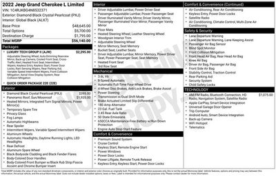 2022 Jeep Grand Cherokee L Limited