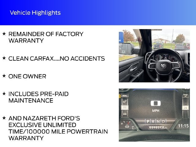 2022 RAM 1500 Big Horn/Lone Star