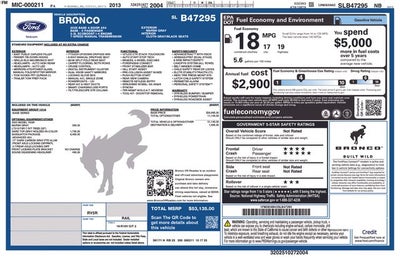 2025 Ford Bronco Base