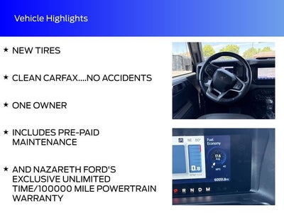2022 Ford Bronco Black Diamond