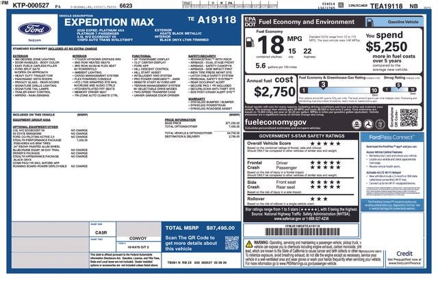 2026 Ford Expedition Max Platinum