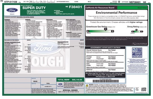 2022 Ford F-350SD Limited