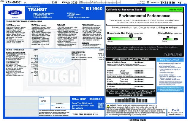 2026 Ford Transit-250 Base