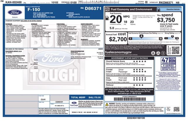2024 Ford F-150 XL