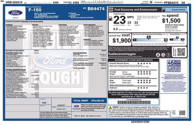 2023 Ford F-150 Platinum - Photo 38