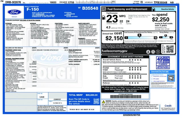 2026 Ford F-150 Lariat