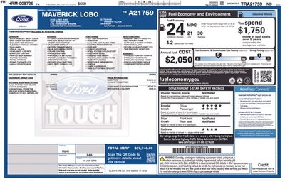 2026 Ford Maverick Lobo Standard