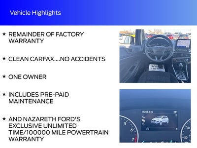 2022 Ford EcoSport SE