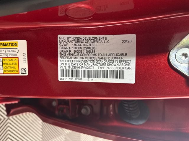 2023 Acura Integra A-Spec Tech Package