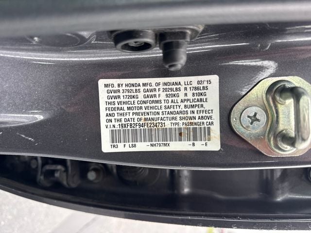 2015 Honda Civic EX-L