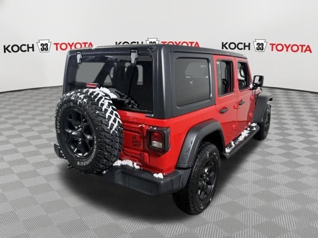 2022 Jeep Wrangler Unlimited Willys