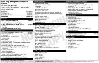 2021 Jeep Wrangler Unlimited Rubicon 4xe