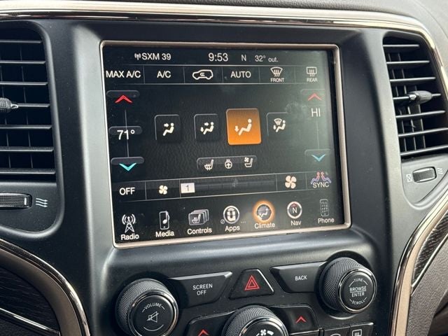 2017 Jeep Grand Cherokee Summit