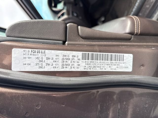 2017 Jeep Grand Cherokee Summit