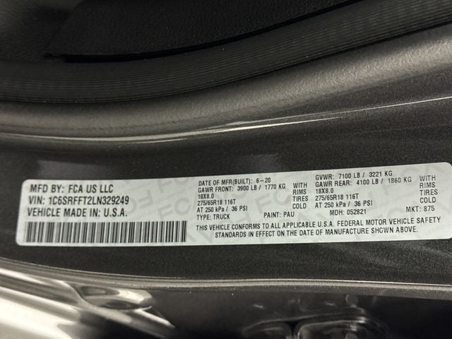 2020 RAM 1500 Big Horn/Lone Star