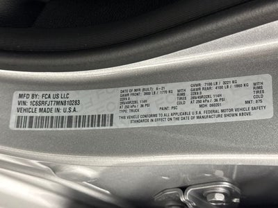 2021 RAM 1500 Laramie