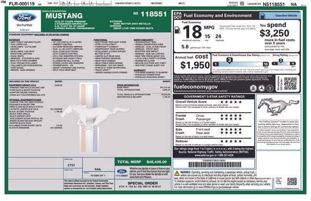 2022 Ford Mustang GT Premium