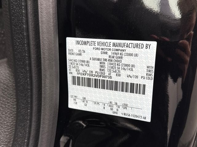 2027 Ford F-750SD Base