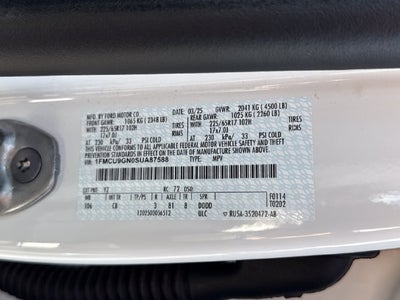 2025 Ford Escape Active