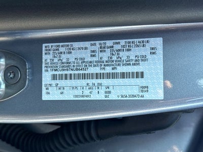 2022 Ford Escape SEL