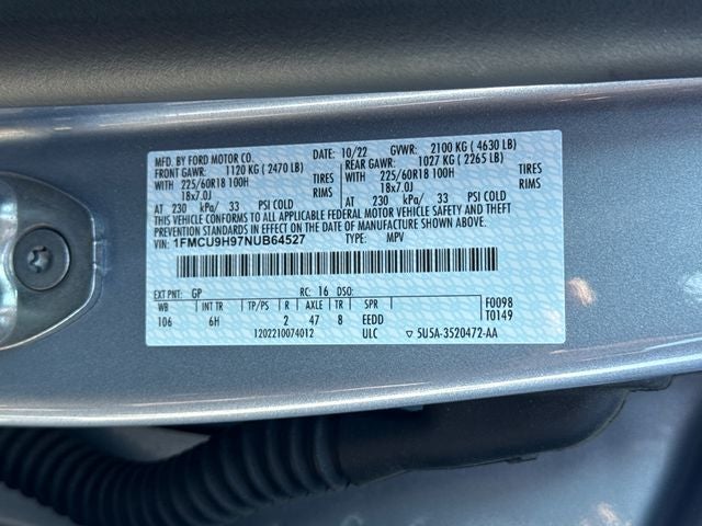 2022 Ford Escape SEL