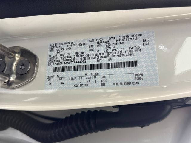 2026 Ford Escape Platinum