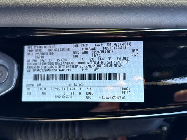 2025 Ford Escape ST-Line