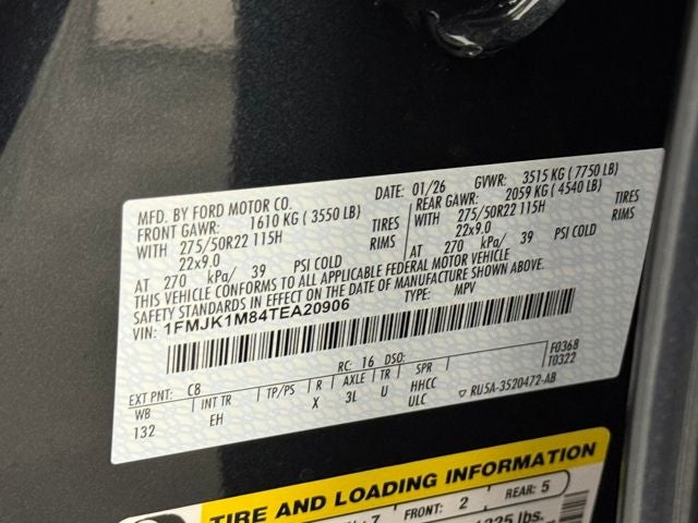 2026 Ford Expedition Max Platinum