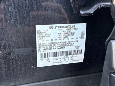 2024 Ford Explorer ST-Line