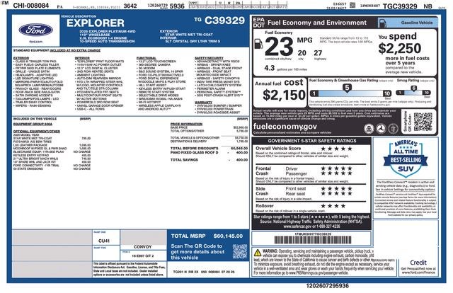 2026 Ford Explorer Platinum