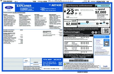 2027 Ford Explorer Platinum
