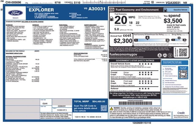 2027 Ford Explorer Tremor